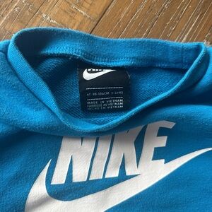 Nike Teal Crewneck with White Logo